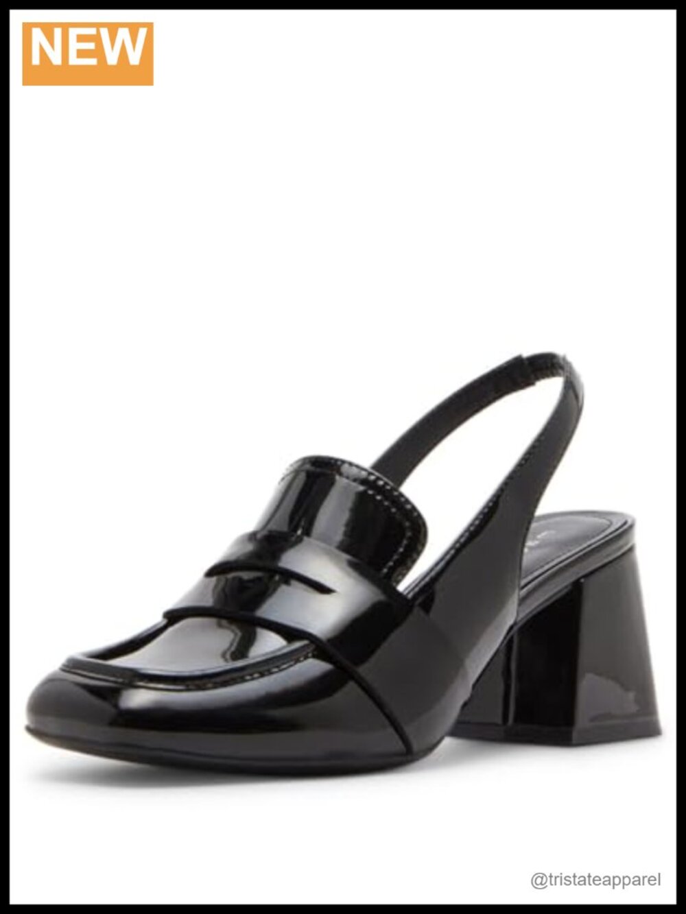 Women's Block Heel Pump with Penny Keeper Detail